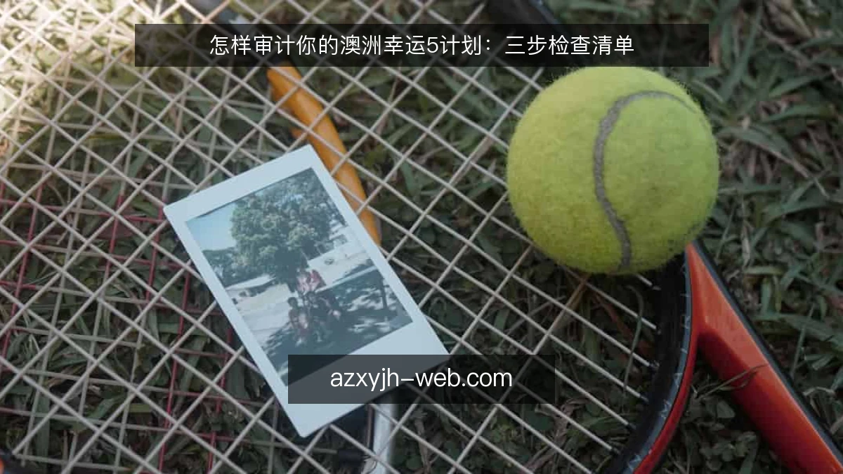 怎样审计你的澳洲幸运5计划:三步检查清单